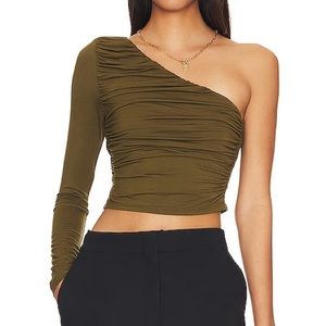 House of Harlow one shoulder top